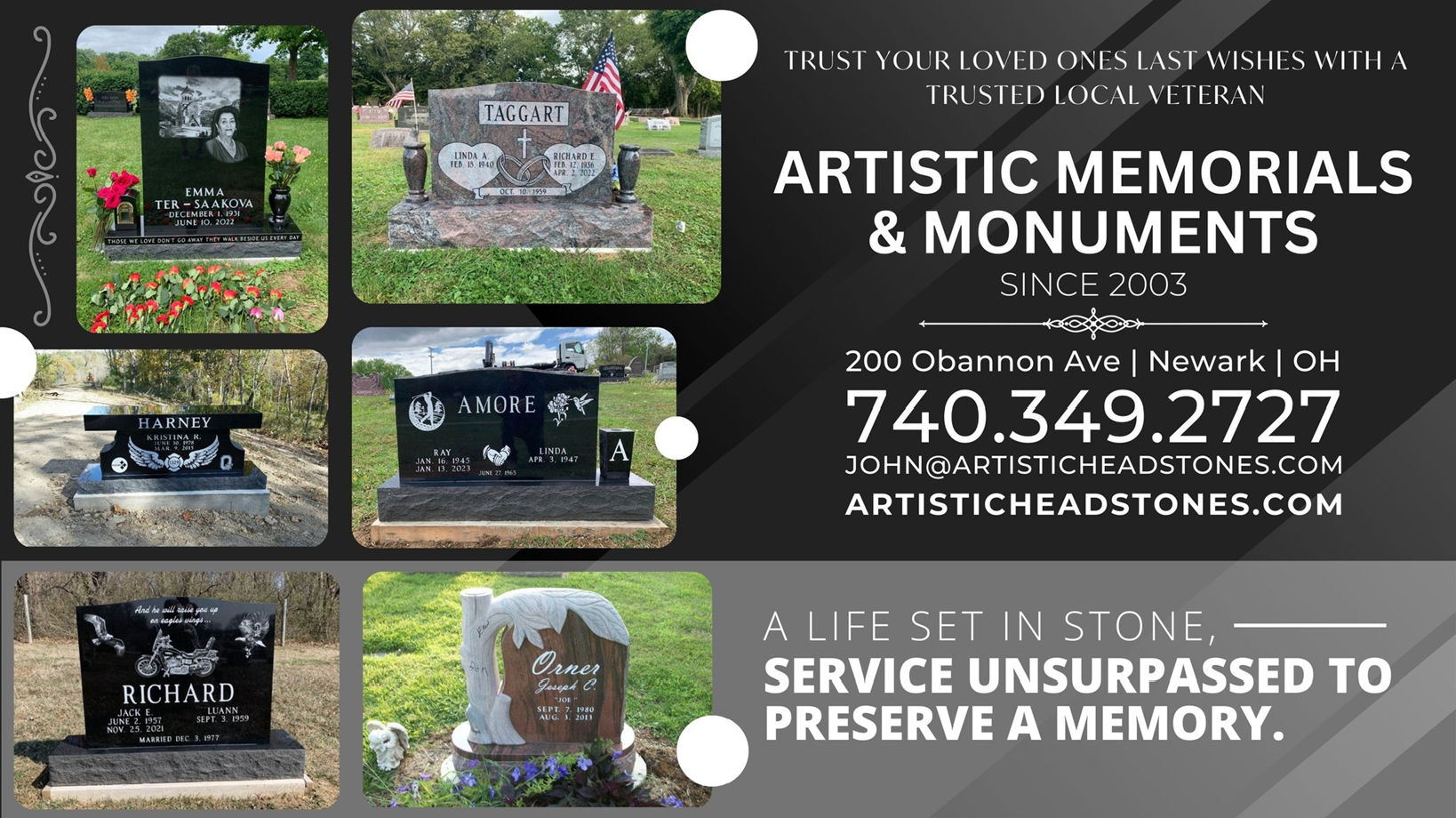 Artistic Memorials